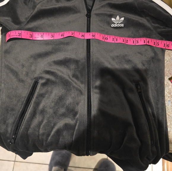 Adidas velour jacket - Picture 4 of 5